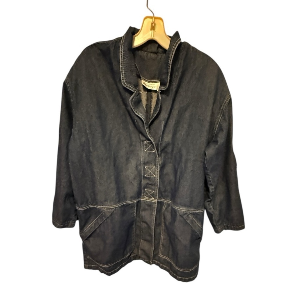 Newport News Denim Coat as is